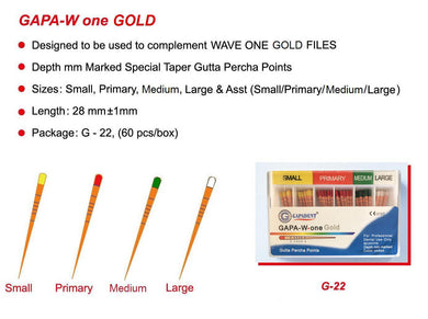 Gutta percha Wave One Gold