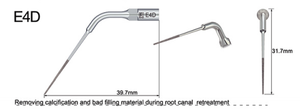 Ultrasonic scaler tip E4D